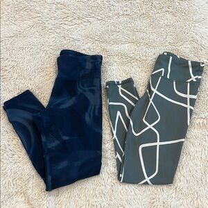 Set of 2 girls athletic leggings
